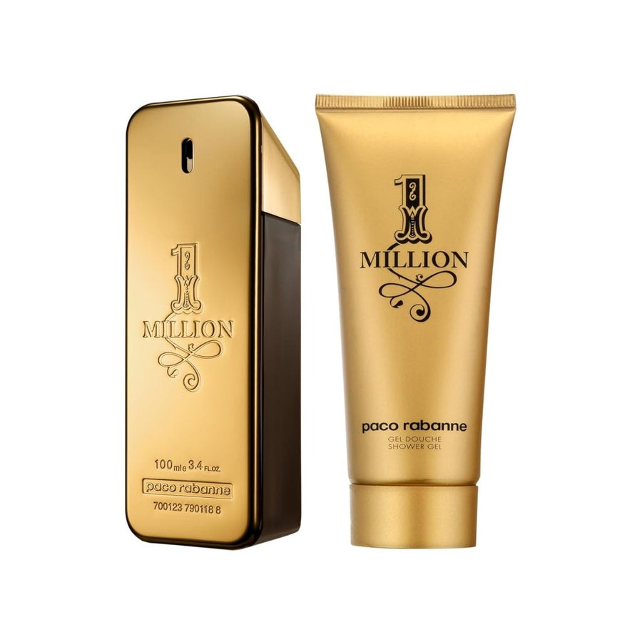 Paco Rabanne 1 Million Gift Set (Eau De Toilette 100ml + Shower Gel 100ml) - Fragrance London