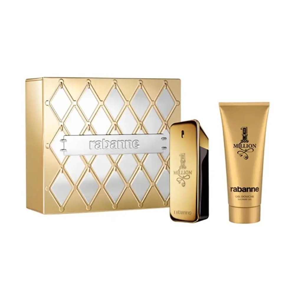 Paco Rabanne 1 Million Gift Set (Eau De Toilette 100ml + Shower Gel 100ml) - Fragrance London