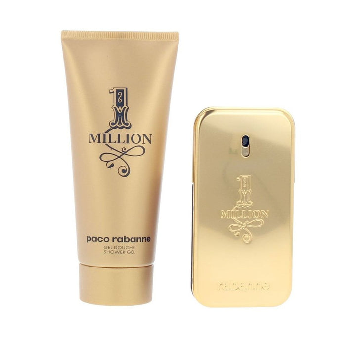 Paco Rabanne 1 Million Gift Set (Eau De Toilette Spray 50ml + Shower Gel 100ml) - Fragrance London