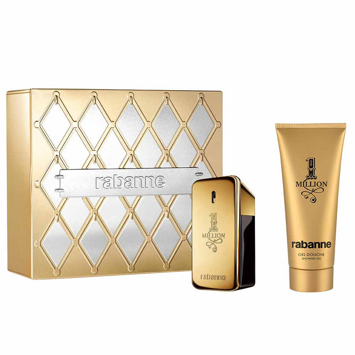 Paco Rabanne 1 Million Gift Set (Eau De Toilette Spray 50ml + Shower Gel 100ml) - Fragrance London