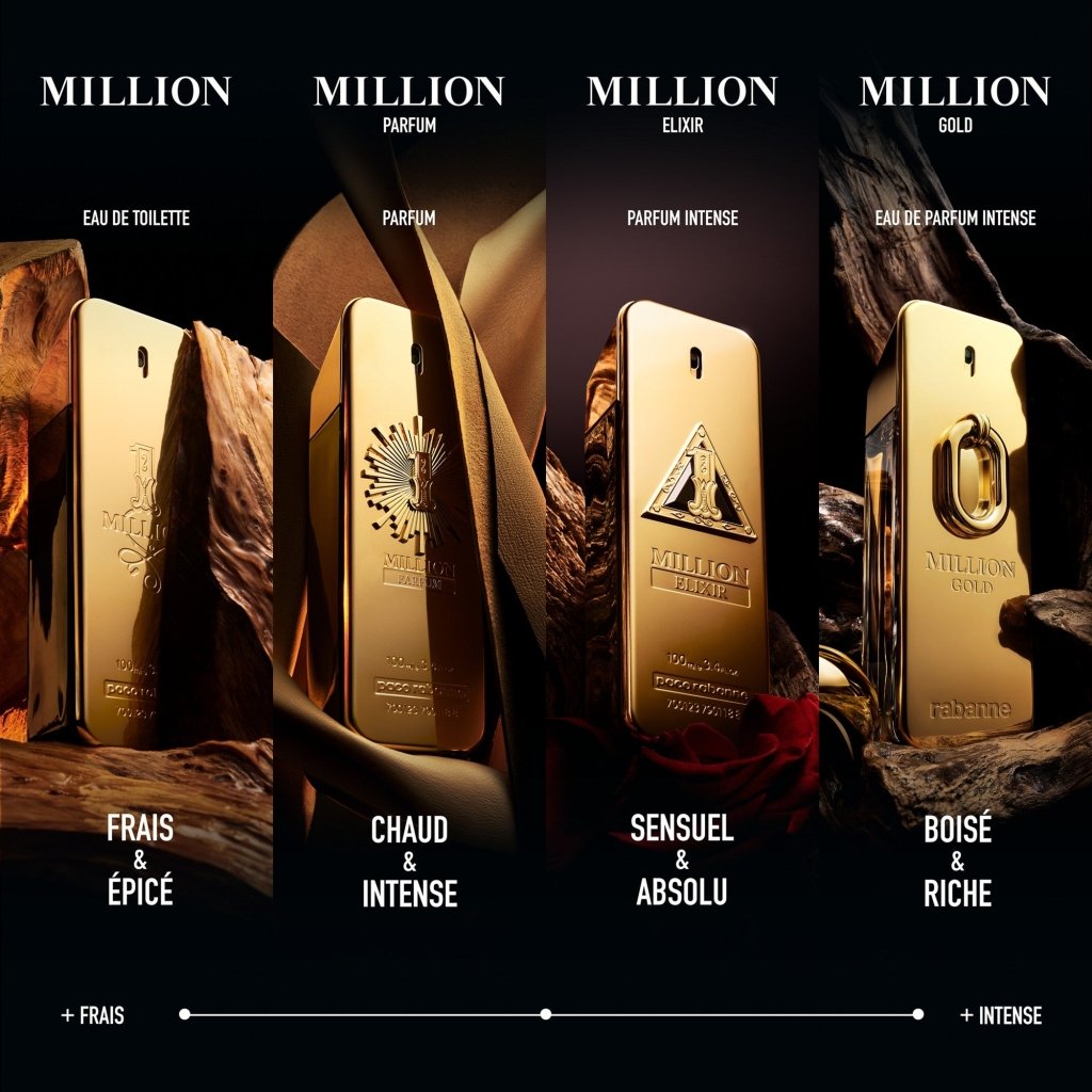 Paco Rabanne 1 Million Gold Intense Eau De Parfum Spray 100ml - Fragrance London