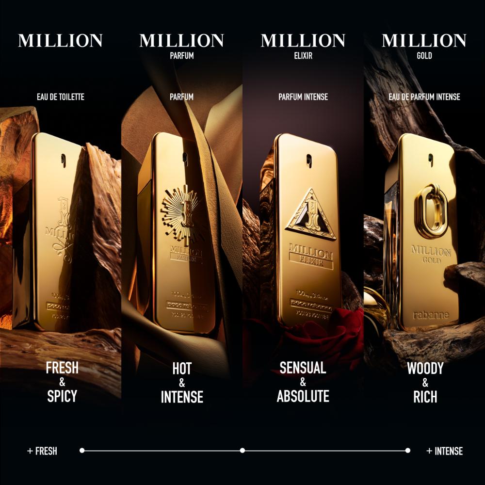Paco Rabanne 1 Million Gold Intense Eau De Parfum Spray 50ml - Fragrance London