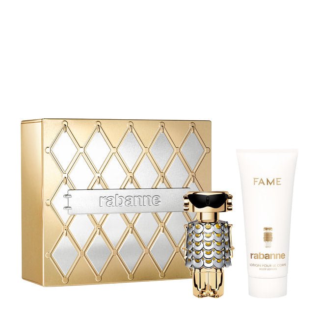 Paco Rabanne Fame Gift Set (Eau De Parfum 50ml + Body Lotion 100ml) - Fragrance London