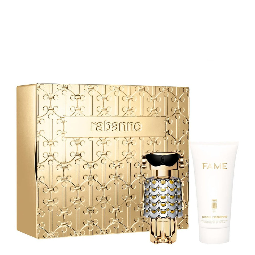 Paco Rabanne Fame Gift Set (Eau De Parfum 50ml + Body Lotion 75ml) - Fragrance London