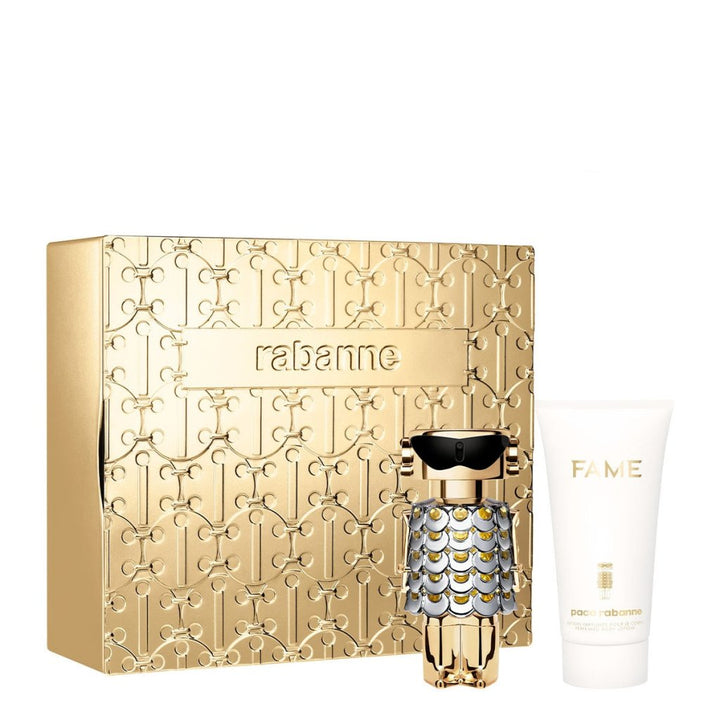 Paco Rabanne Fame Gift Set (Eau De Parfum 50ml + Body Lotion 75ml) - Fragrance London