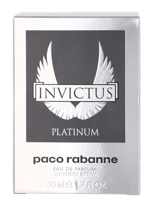 Paco Rabanne Invictus Platinum Eau De Parfum Spray 50ml - Fragrance London