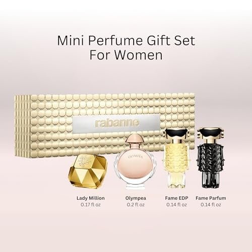 Paco Rabanne Ladies Miniature Gift Set (2 x 4ml + 5ml + 6ml) - Fragrance London