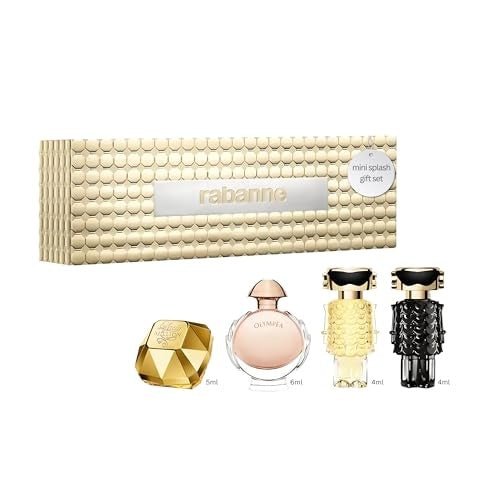Paco Rabanne Ladies Miniature Gift Set (2 x 4ml + 5ml + 6ml) - Fragrance London