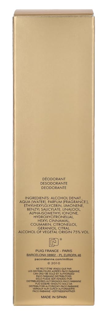 Paco Rabanne Lady Million Deo Spray 150ml - Fragrance London