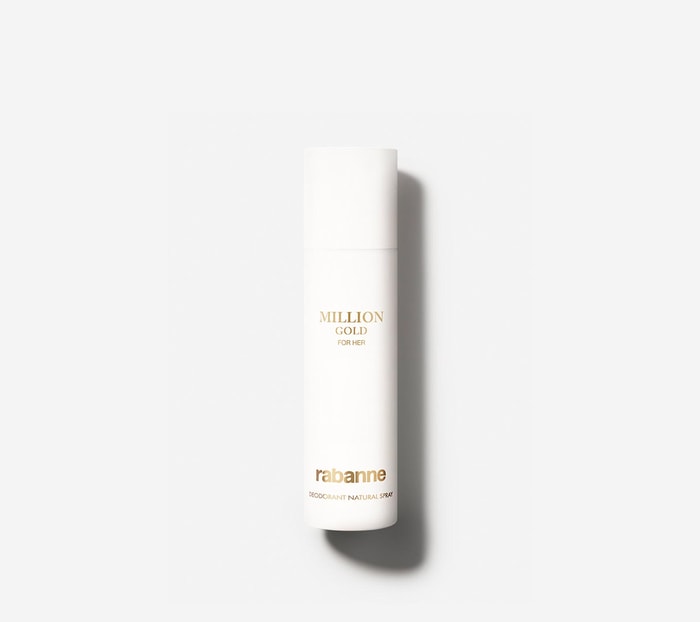 Paco Rabanne Million Gold For Her Deodorant Spray 150ml - Fragrance London
