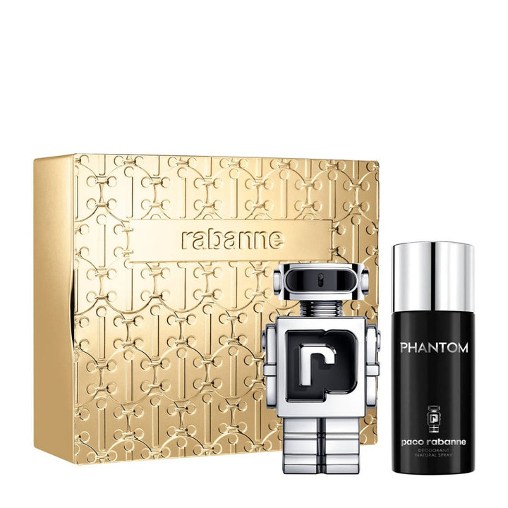 Paco Rabanne Phantom Gift Set (Eau De Toilette 100ml + Deodorant Spray 150ml) - Fragrance London