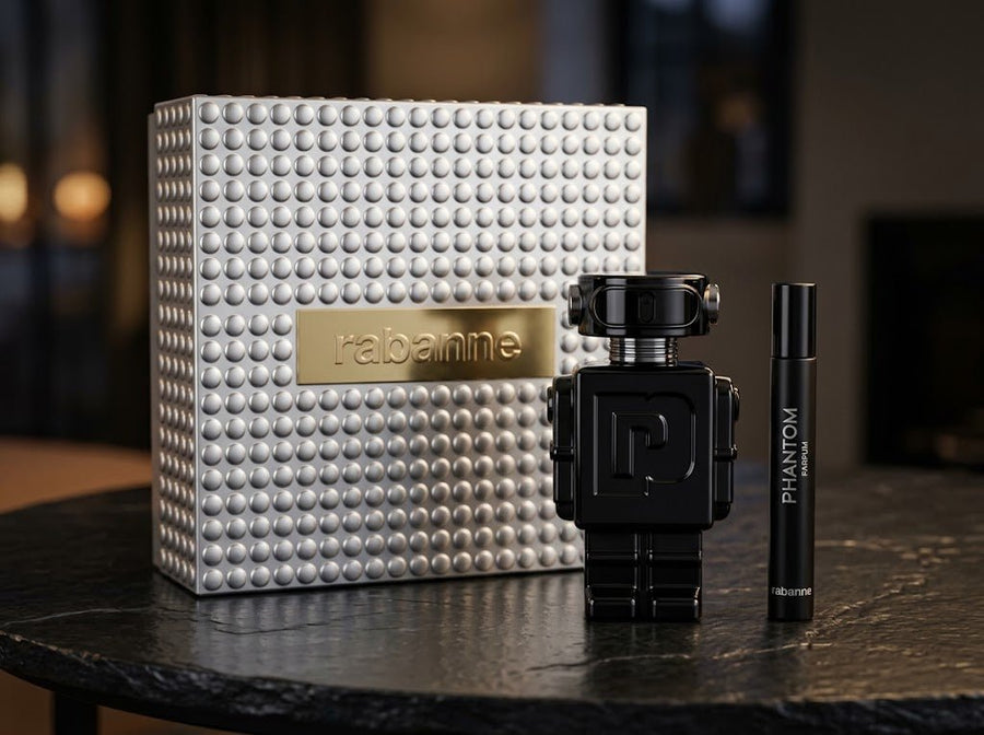 Paco Rabanne Phantom Gift Set (Parfum Spray 100ml + Travel Spray 10ml) - Fragrance London