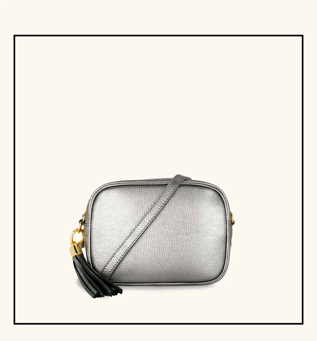 Apatchy London The Tassel Leather Crossbody Bag