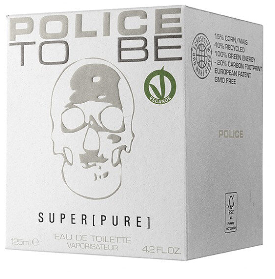 Police To Be Super [Pure] Eau De Toilette Spray 125ml - Fragrance London