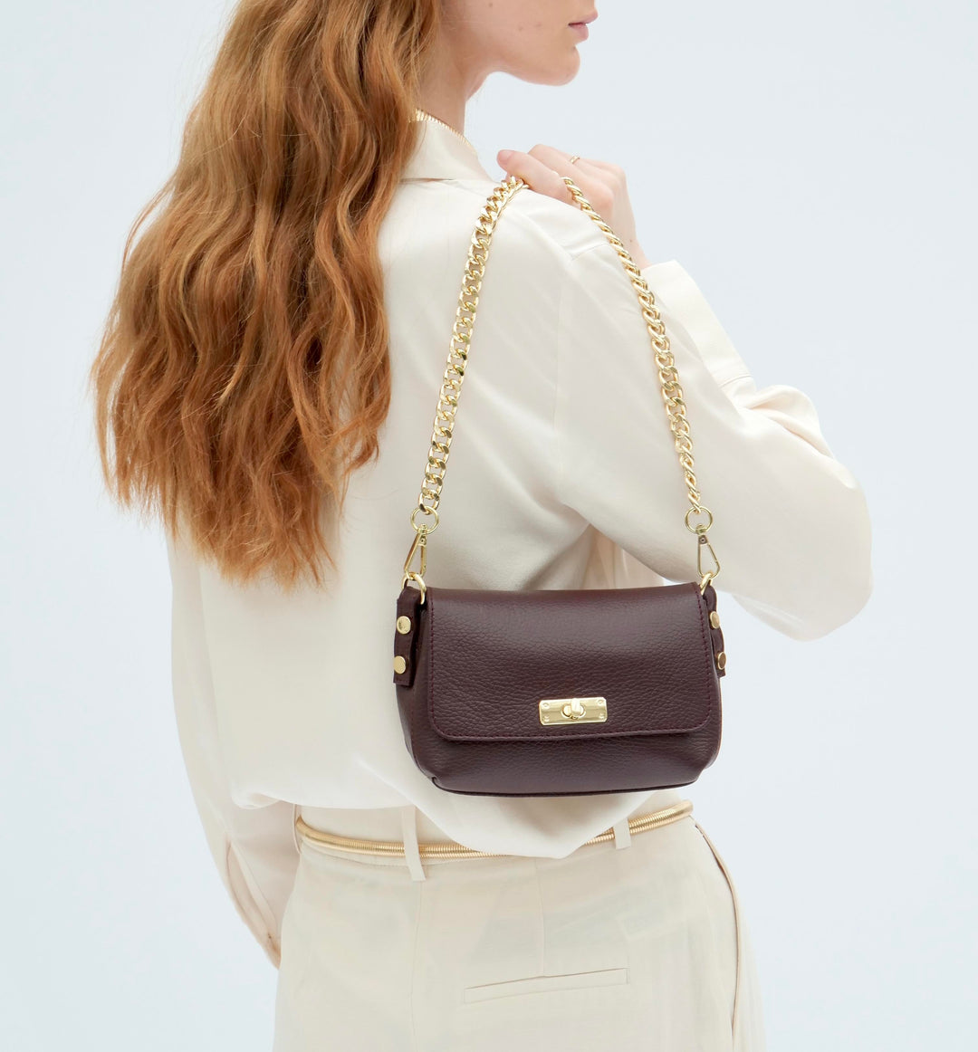 Apatchy London Slim Flat Shoulder Chain Strap