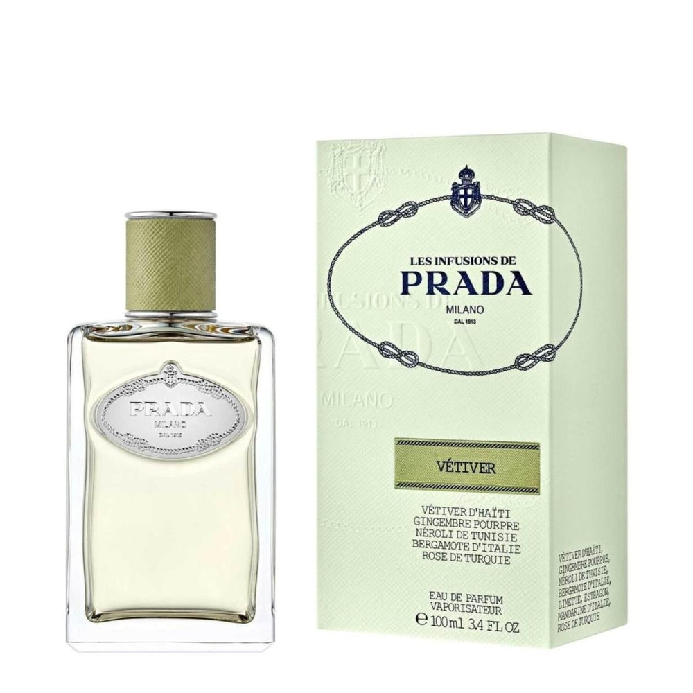 Prada Infusion De Vetiver Eau De Parfum Spray 100ml - Fragrance London