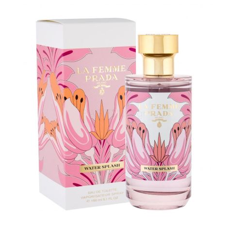 Prada La Femme Water Splash Eau De Toilette Spray 150ml - Fragrance London