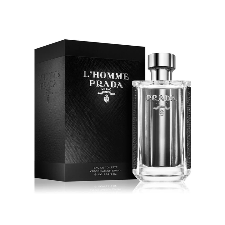 Prada L'homme Eau De Toilette Spray 100ml - Fragrance London