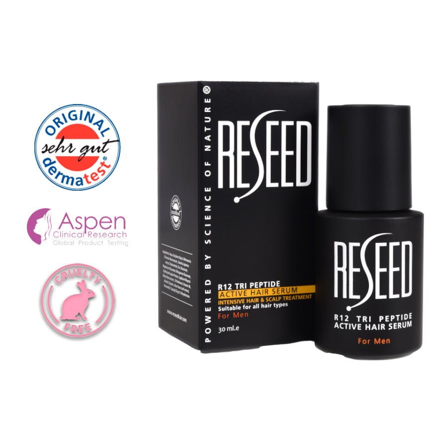 R12 Tri Peptide Active Hair Serum for Men 30 ml - Fragrance London