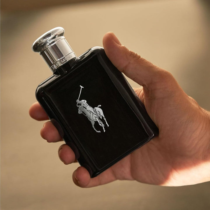 Ralph Lauren Polo Black Eau De Toilette Spray 125ml - Fragrance London