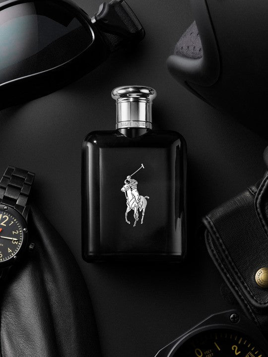 Ralph Lauren Polo Black Eau de Toilette Spray 75ml - Fragrance London