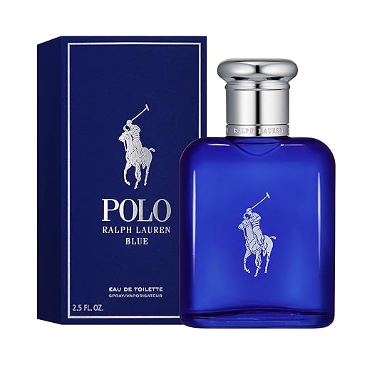 Ralph Lauren Polo Blue Eau de Toilette Spray 75ml - Fragrance London