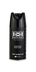 Rapport Black Eau De Toilette Spray 100ml - Fragrance London