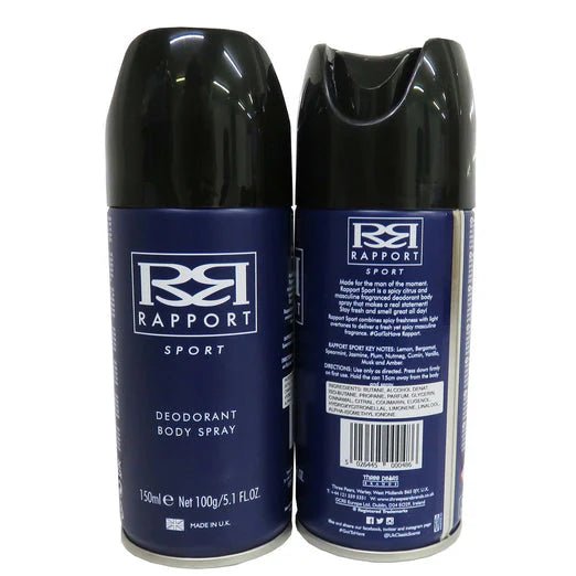 Rapport Body Spray Sport 150ml - Fragrance London