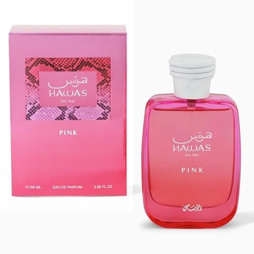 Rasasi Hawas Pink For Her Eau De Parfum Spray 100ml - Fragrance London