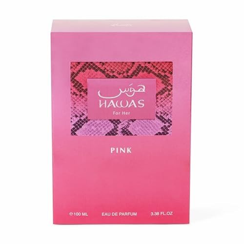 Rasasi Hawas Pink For Her Eau De Parfum Spray 100ml - Fragrance London