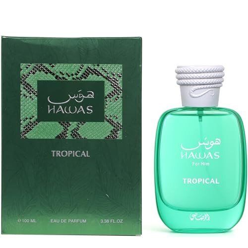 Rasasi Hawas Tropical Eau De Parfum Spray 100ml - Fragrance London
