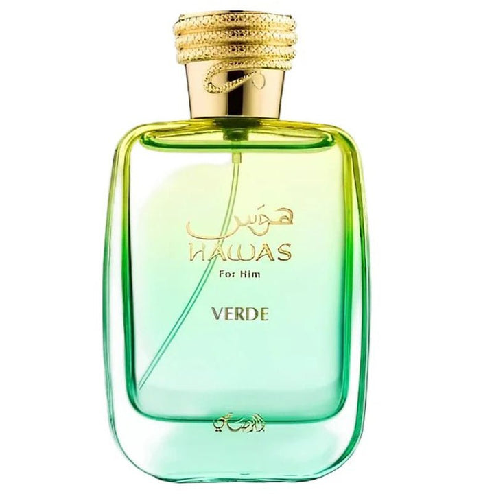 Rasasi Hawas Verde For Him Eau De Parfum Spray 100ml - Fragrance London