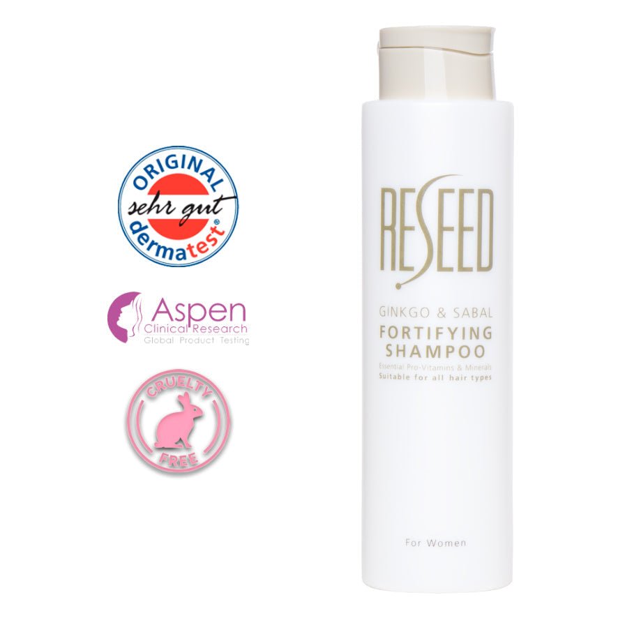 RESEED Ginkgo and Sabal Fortifying Shampoo for Women 250 ml (SLS Free) - Fragrance London