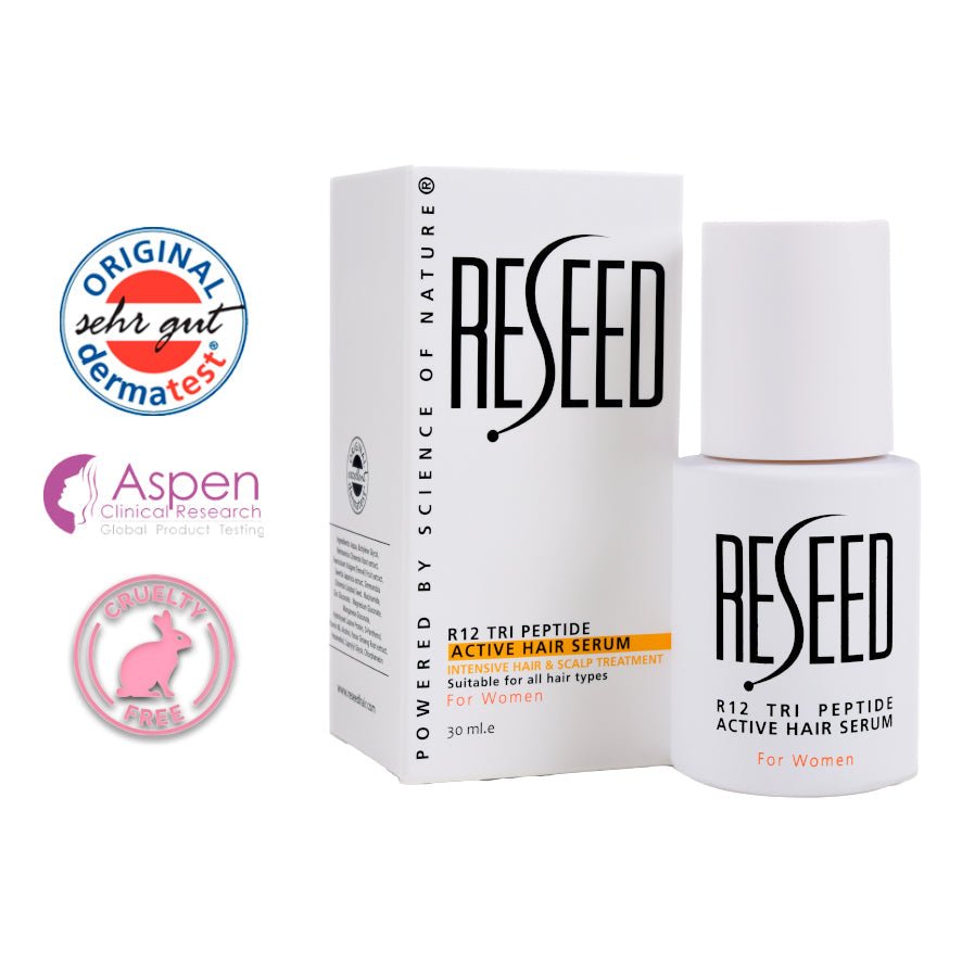 Reseed R12 Tri Peptide Hair Growth Serum for Women 30 ml - Fragrance London