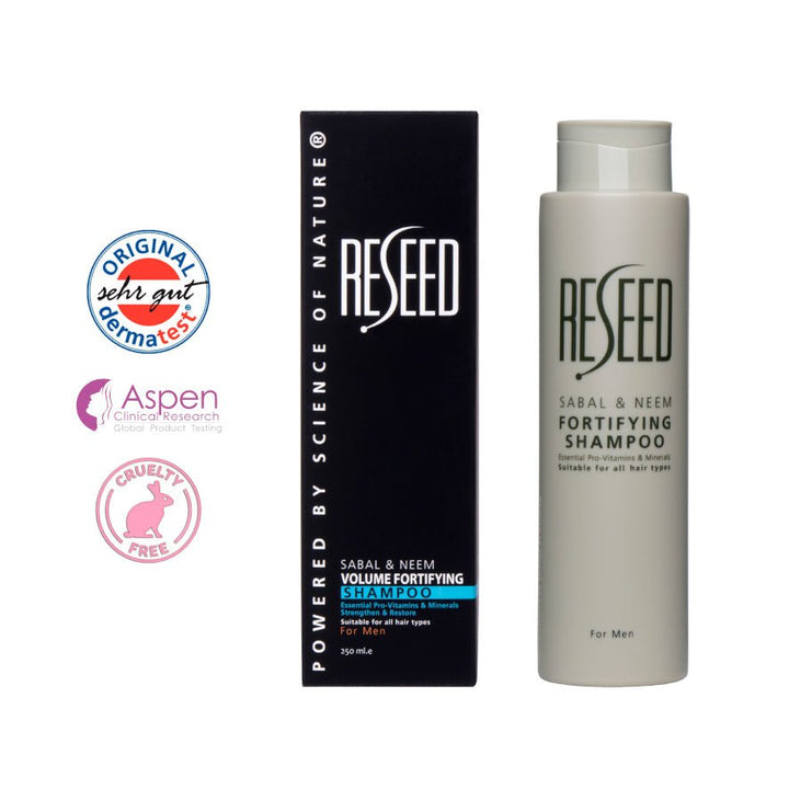 RESEED Sabal and Neem Fortifying Shampoo for Men - Fragrance London