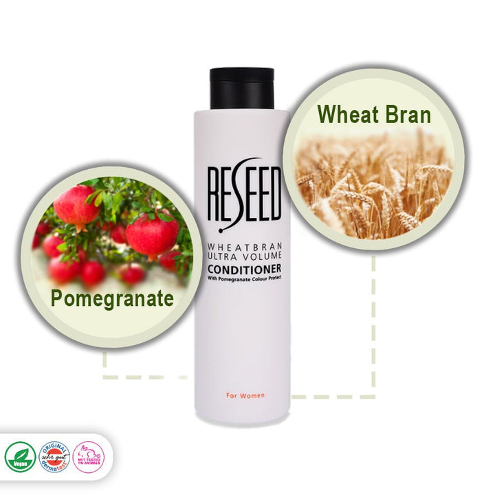 RESEED Wheat Bran Ultra Volume Conditioner for Women 250 ml - Fragrance London