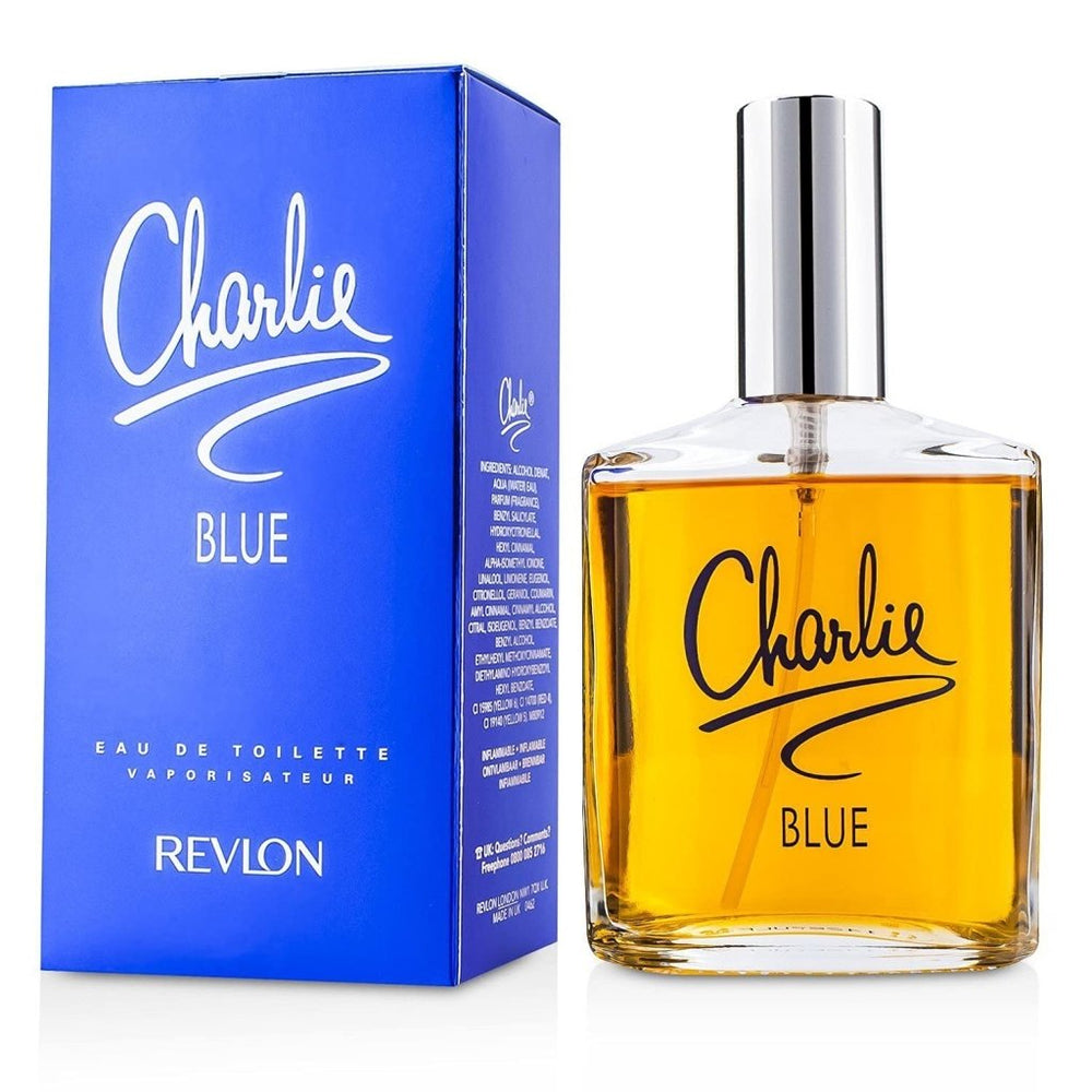 Revlon Charlie Blue Eau De Toilette Spray 100ml - Fragrance London
