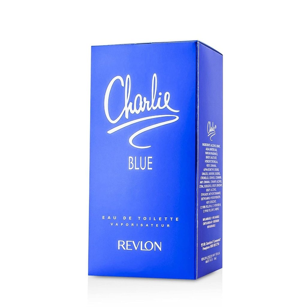Revlon Charlie Blue Eau De Toilette Spray 100ml - Fragrance London