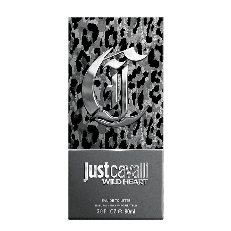 Roberto Cavalli Just Cavalli Wild Heart For Him Eau De Toilette Spray 90ml - Fragrance London