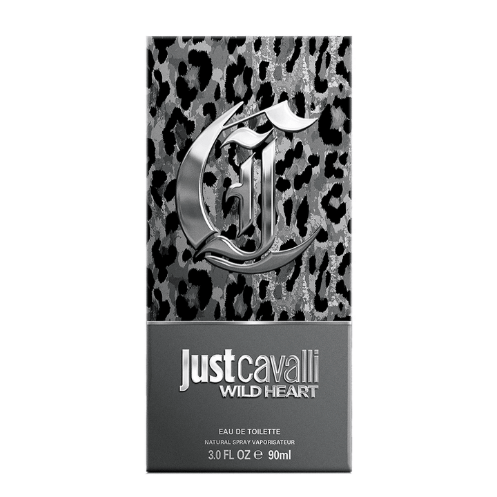 Roberto Cavalli Just Cavalli Wild Heart For Him Eau De Toilette Spray 90ml - Fragrance London