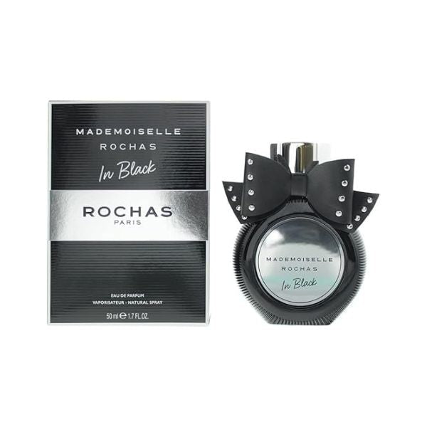 Rochas Mademoiselle Rochas In Black Eau de Parfum Spray 50ml - Fragrance London