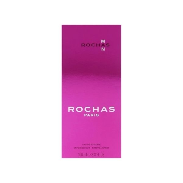 Rochas Man Eau De Toilette Spray 100ml - Fragrance London