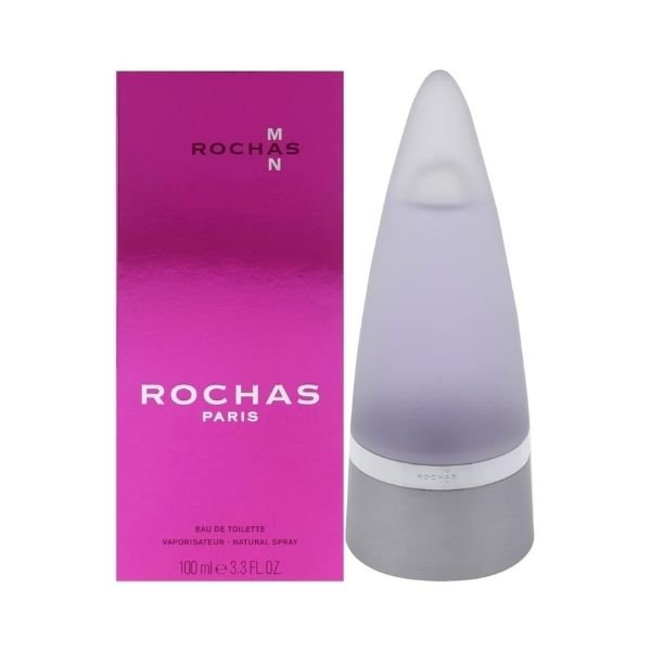 Rochas Man Eau De Toilette Spray 100ml - Fragrance London