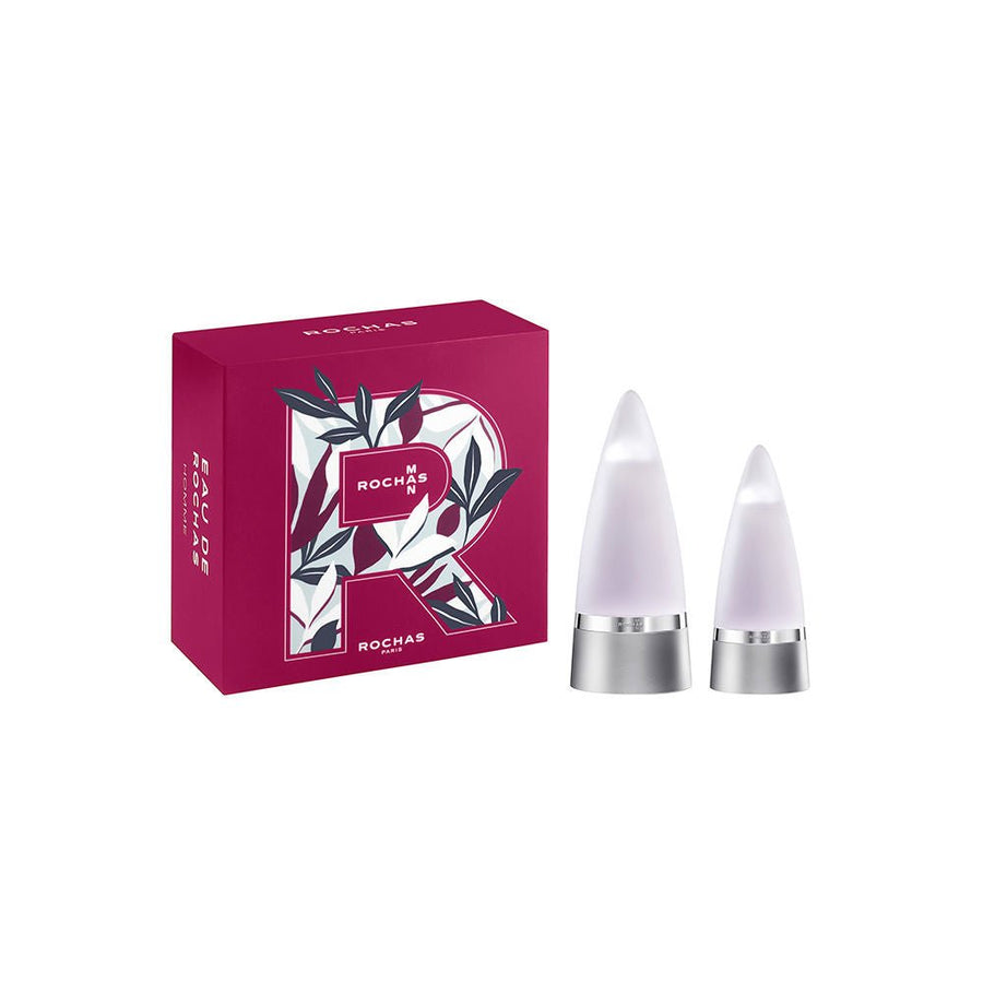 Rochas Man Gift Set (Eau De Toilette Spray 100ml + Eau De Toilette Spray 50ml) - Fragrance London