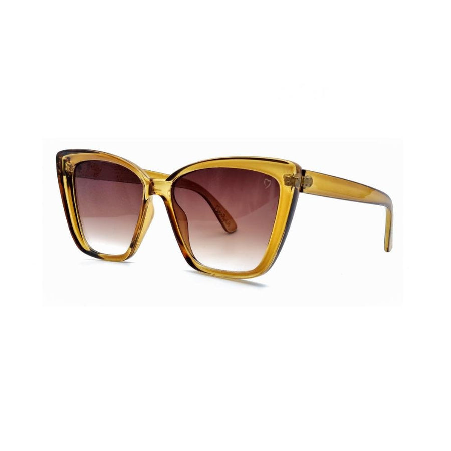 Ruby Rocks MOMOA Sunglasses Transparent Caramel RR77 - 1 - Fragrance London