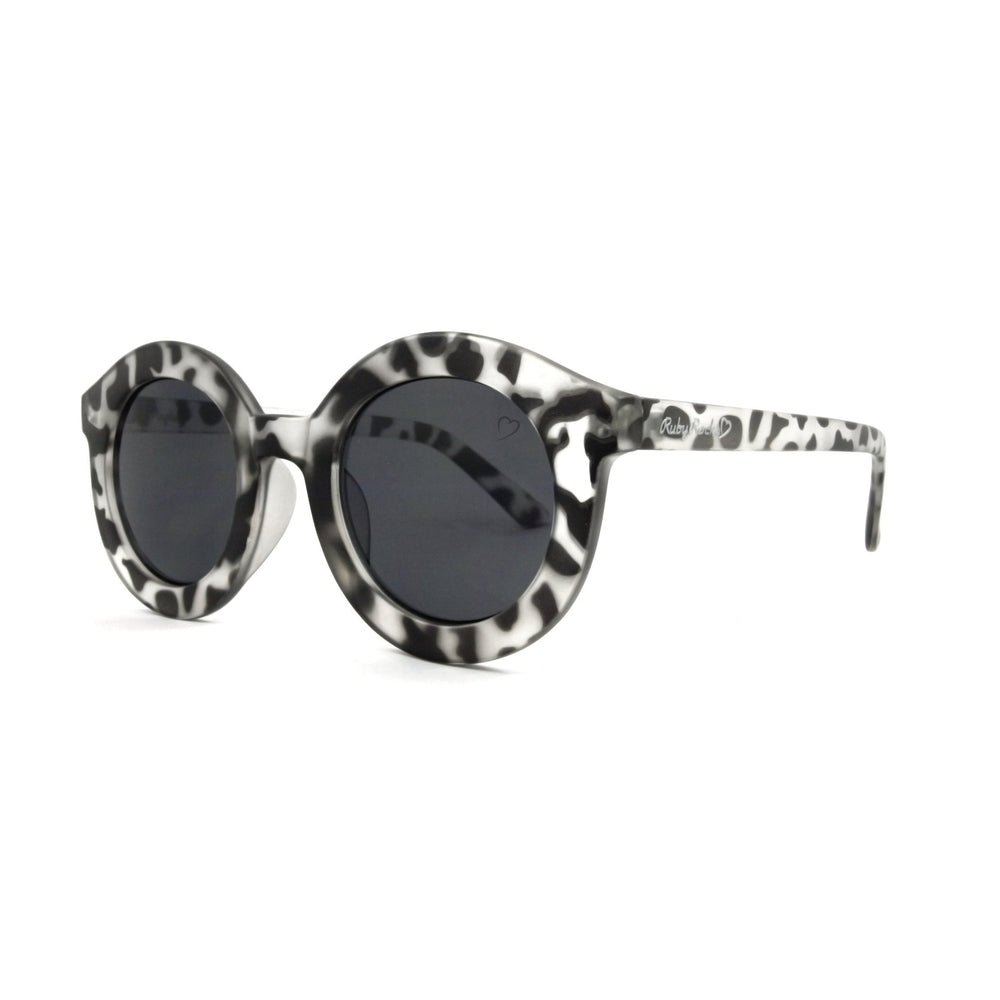 Ruby Rocks Retro Round Sunglasses Matt Great Tortoiseshell RR17 - 2 - Fragrance London