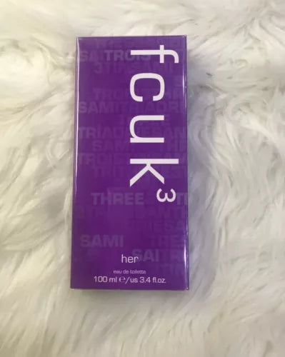 Fcuk 3 Her Eau De Toilette Spray 100ml