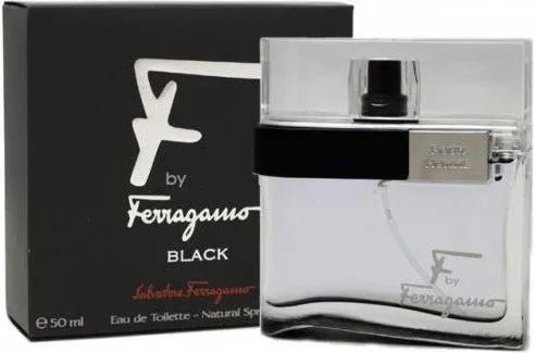 Salvatore Ferragamo F Black Pour Homme Eau De Toilette Spray 50ml - Fragrance London