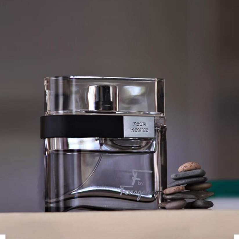 Salvatore Ferragamo F By Ferragamo Black Pour Homme Eau de