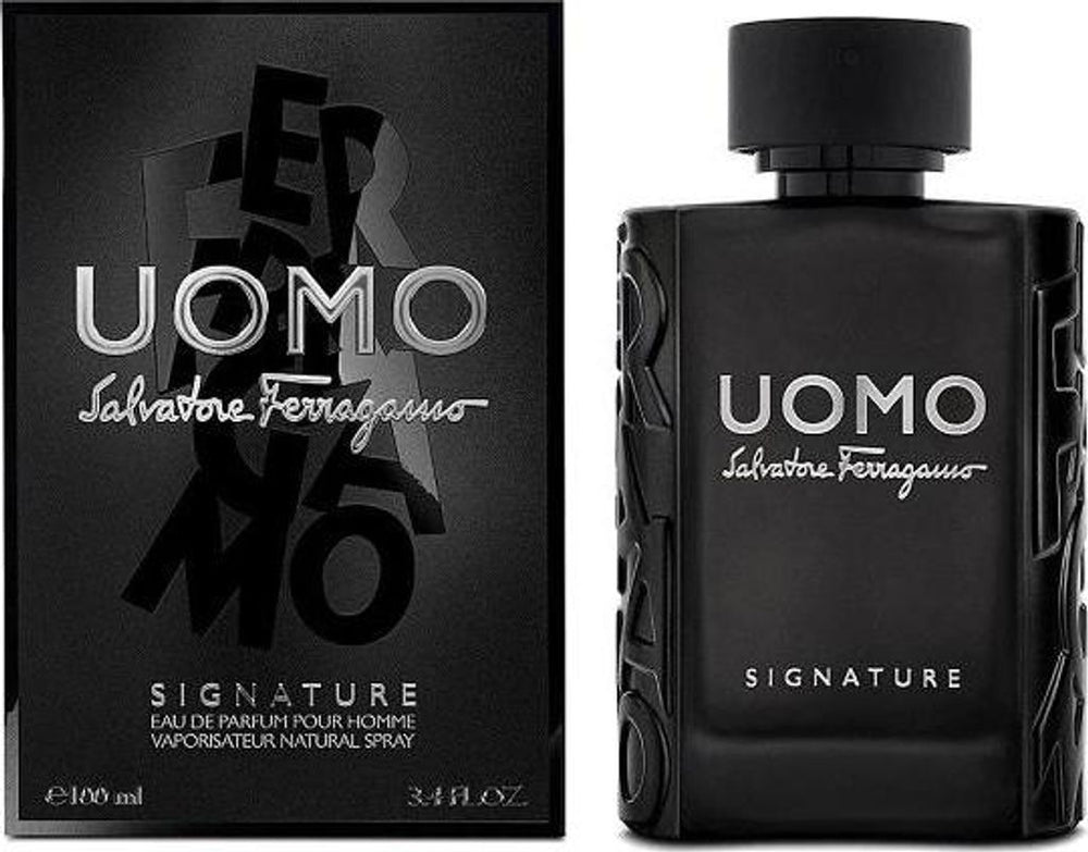 Salvatore Ferragamo Uomo Signature Eau De Parfum Spray 100ml - Fragrance London